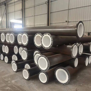 polymer lined steel pipes